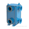 Puddle welding welded compabloc plate heat exchanger
